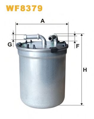 WIX FILTERS wf8379 -  Топливный фильтр